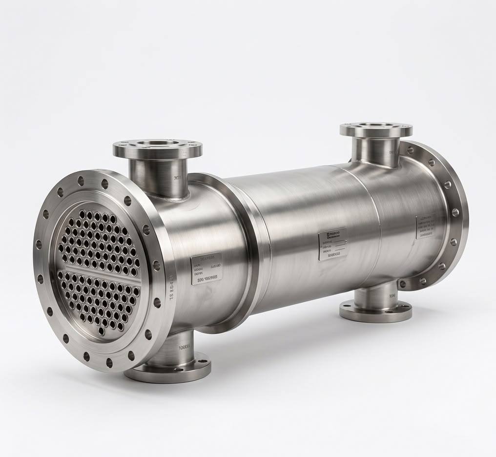 Industrial heat exchanger